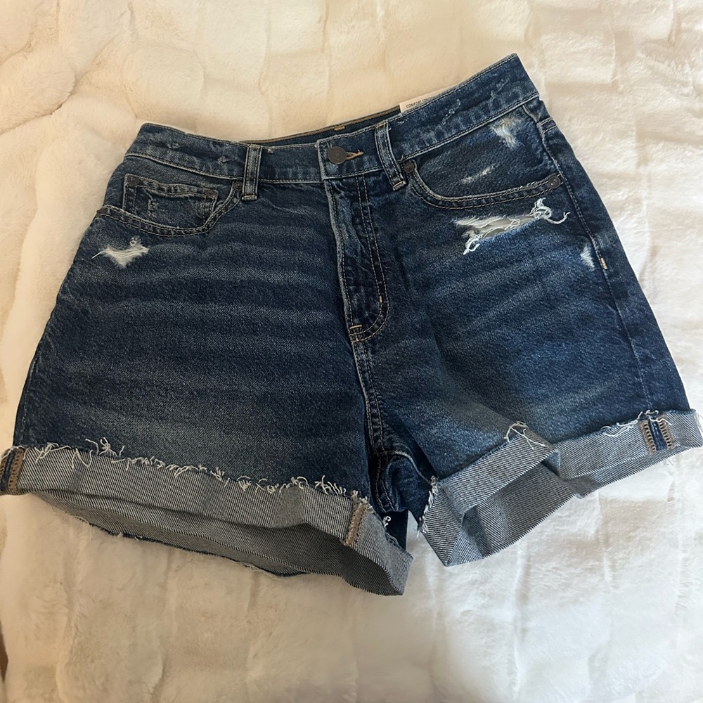 American Eagle Outfitters Dark Blue Jean Shorts